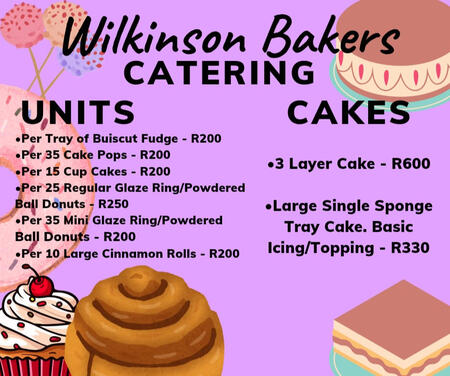 Wilkinson Bakers Catering